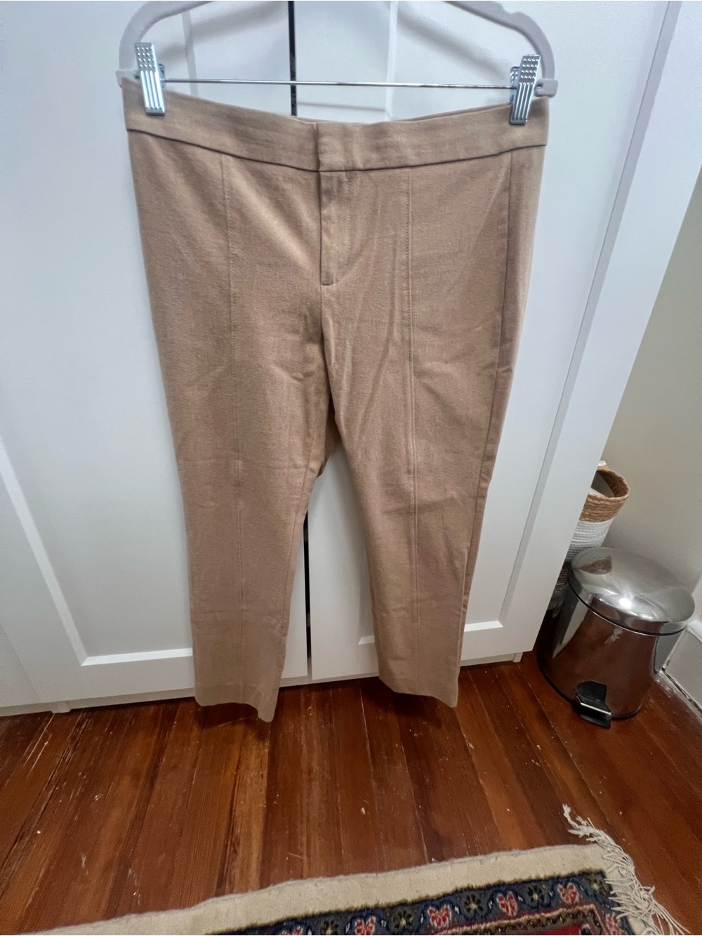 Banana Republic Women's Tan Straight-Leg Chinos